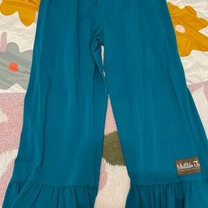 Matilda Jane Turquoise Ruffle Kids Bottoms